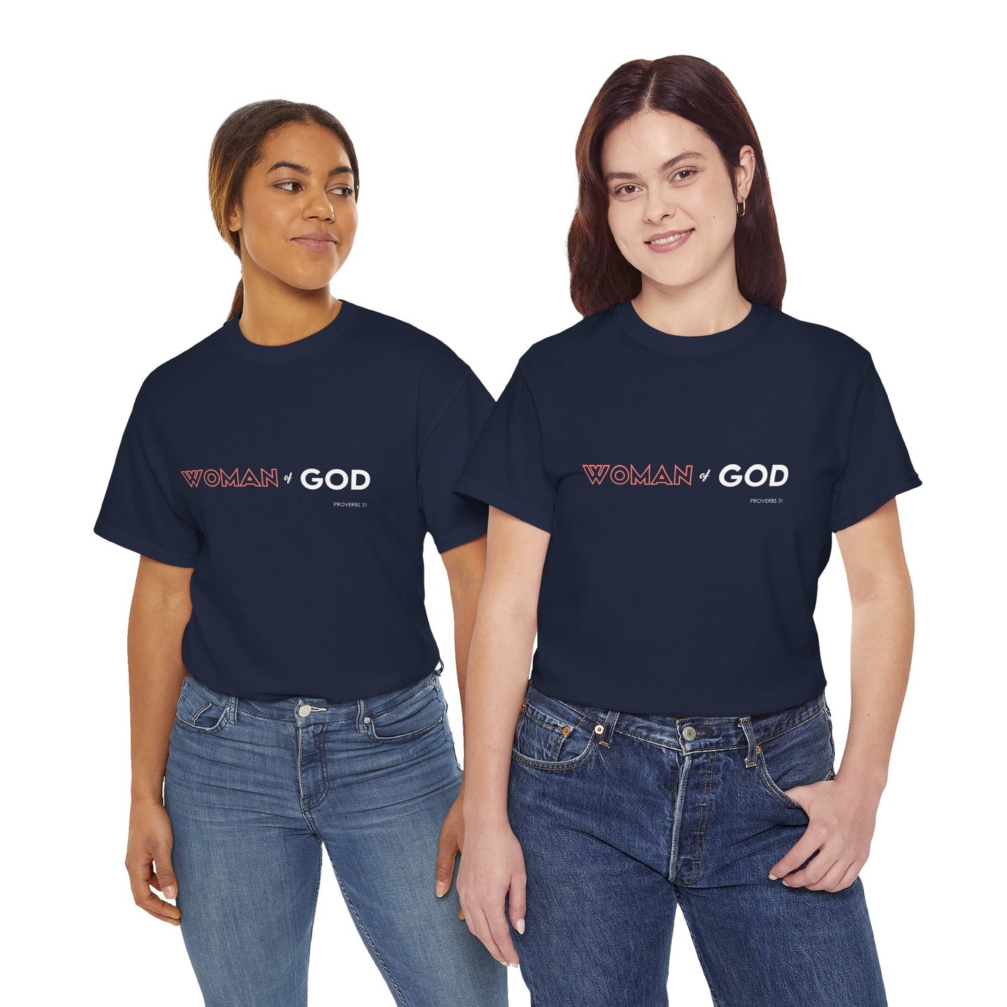 Empowering Woman of God Tee - Unisex Heavy Cotton Shirt