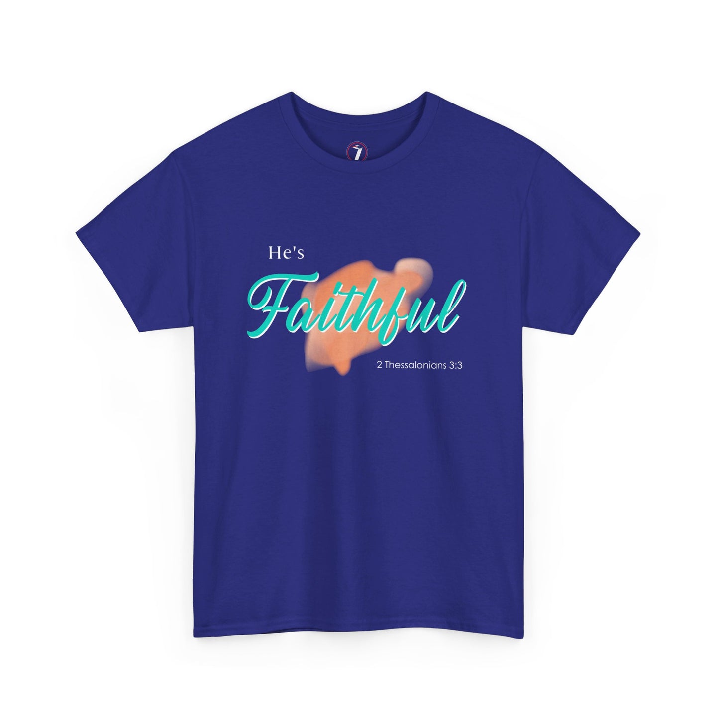 He's Faithful Unisex Heavy Cotton Tee