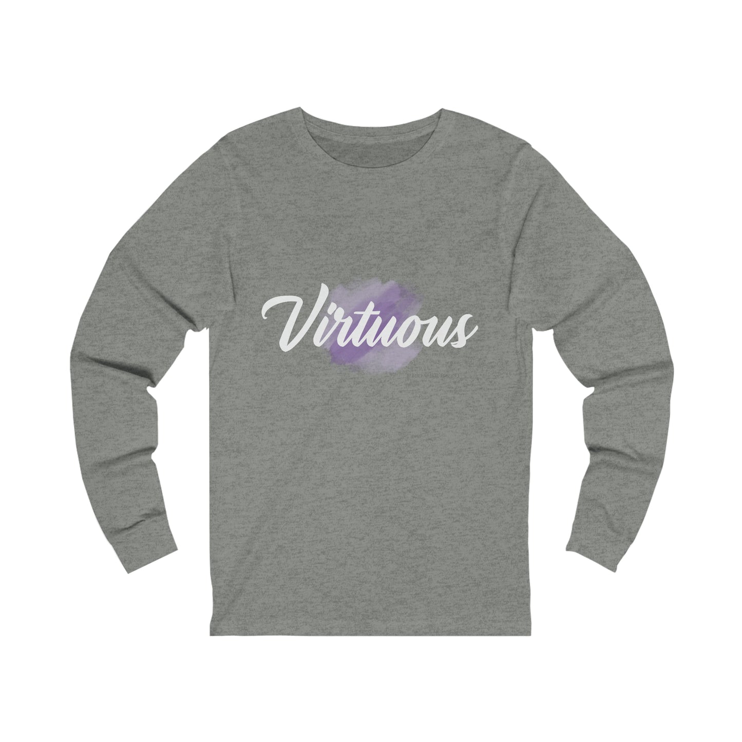 Virtuous Unisex Jersey Long Sleeve Tee