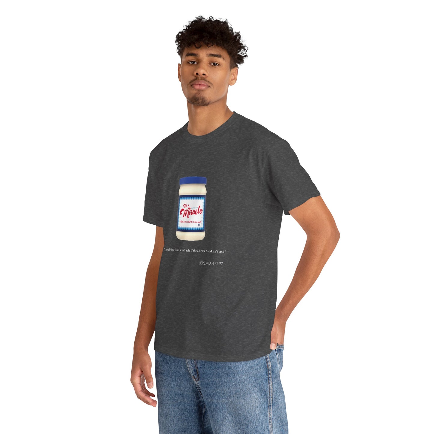 It's a Miracle Inspirational Unisex Heavy Cotton Tee