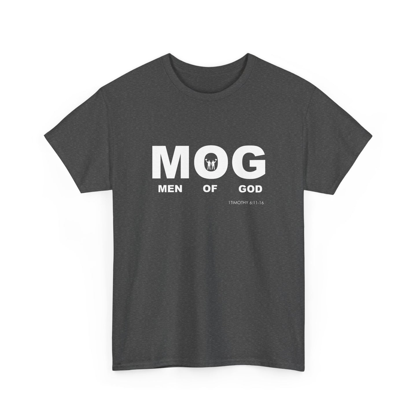 "MOG" Men of God Faith Based Graphic T-Shirt - Unisex Heavy Cotton Tee
