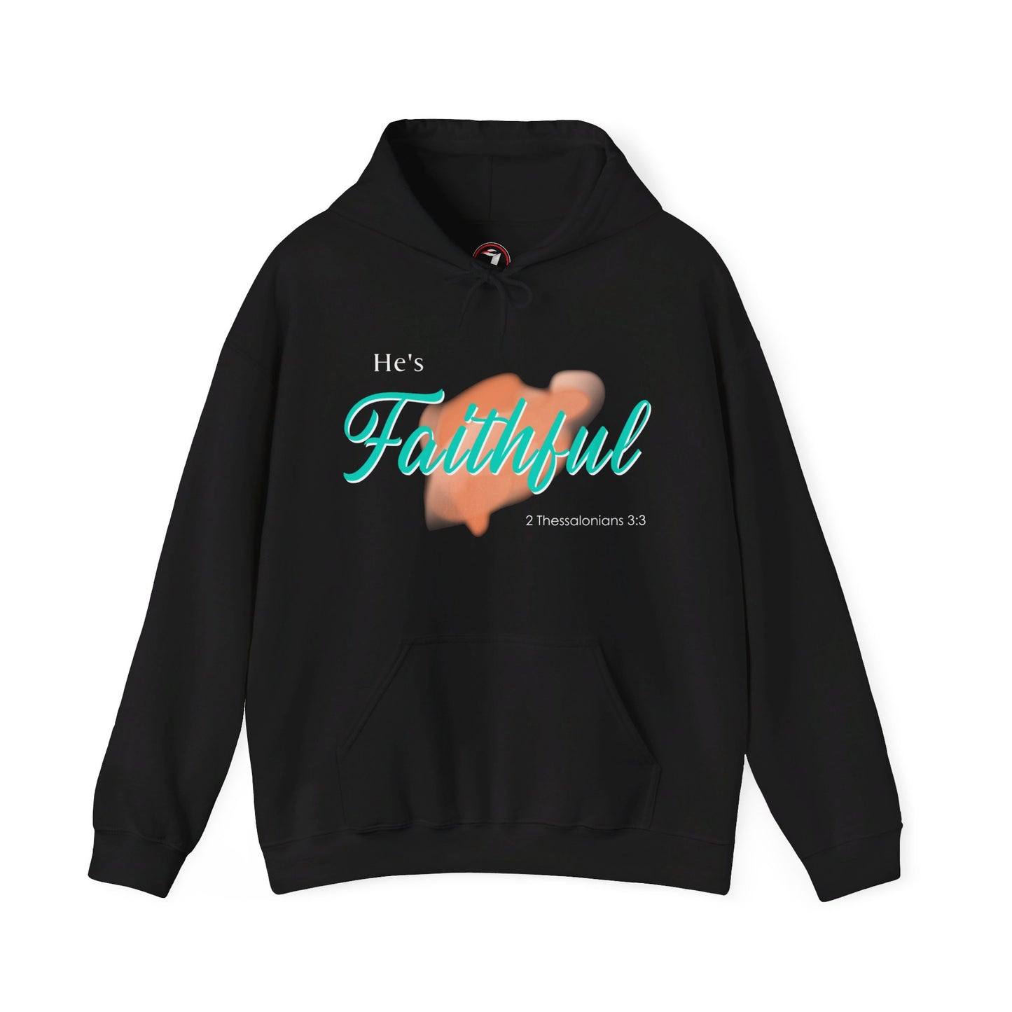 He's Faithful Unisex Heavy Blend™ Hooded Sweatshirt