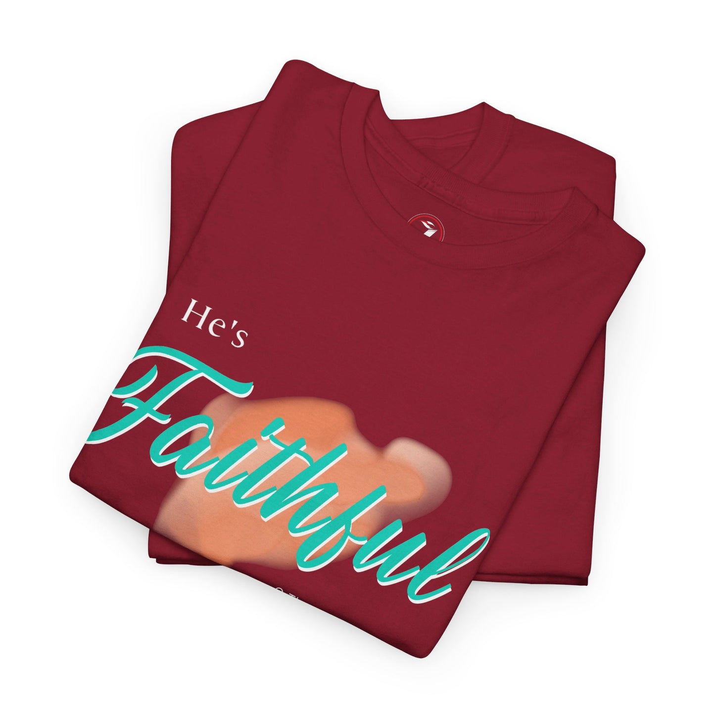 He's Faithful Unisex Heavy Cotton Tee