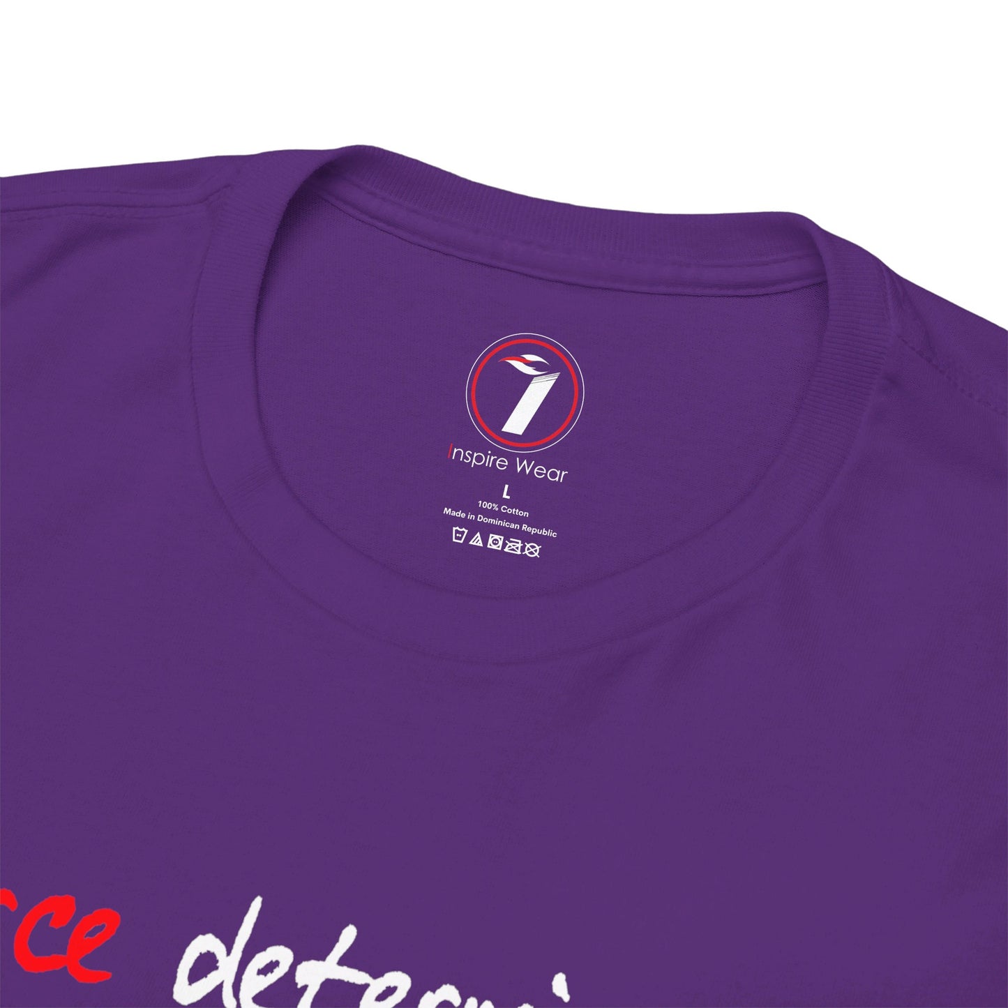 Fierce Determination Unisex Heavy Cotton Tee