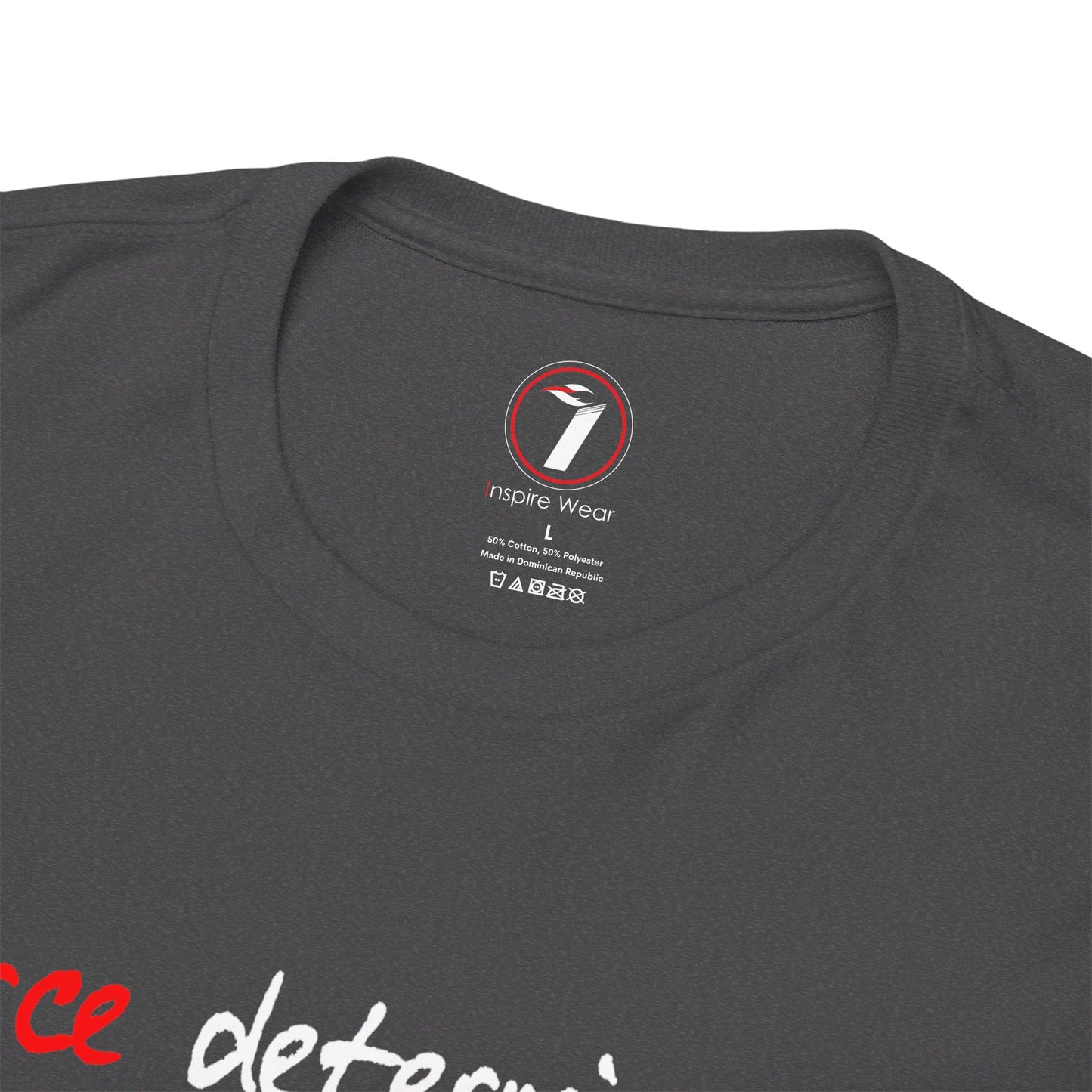 Fierce Determination Unisex Heavy Cotton Tee