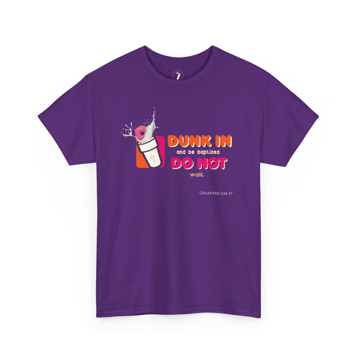 Dunkin Baptism Unisex Heavy Cotton Tee