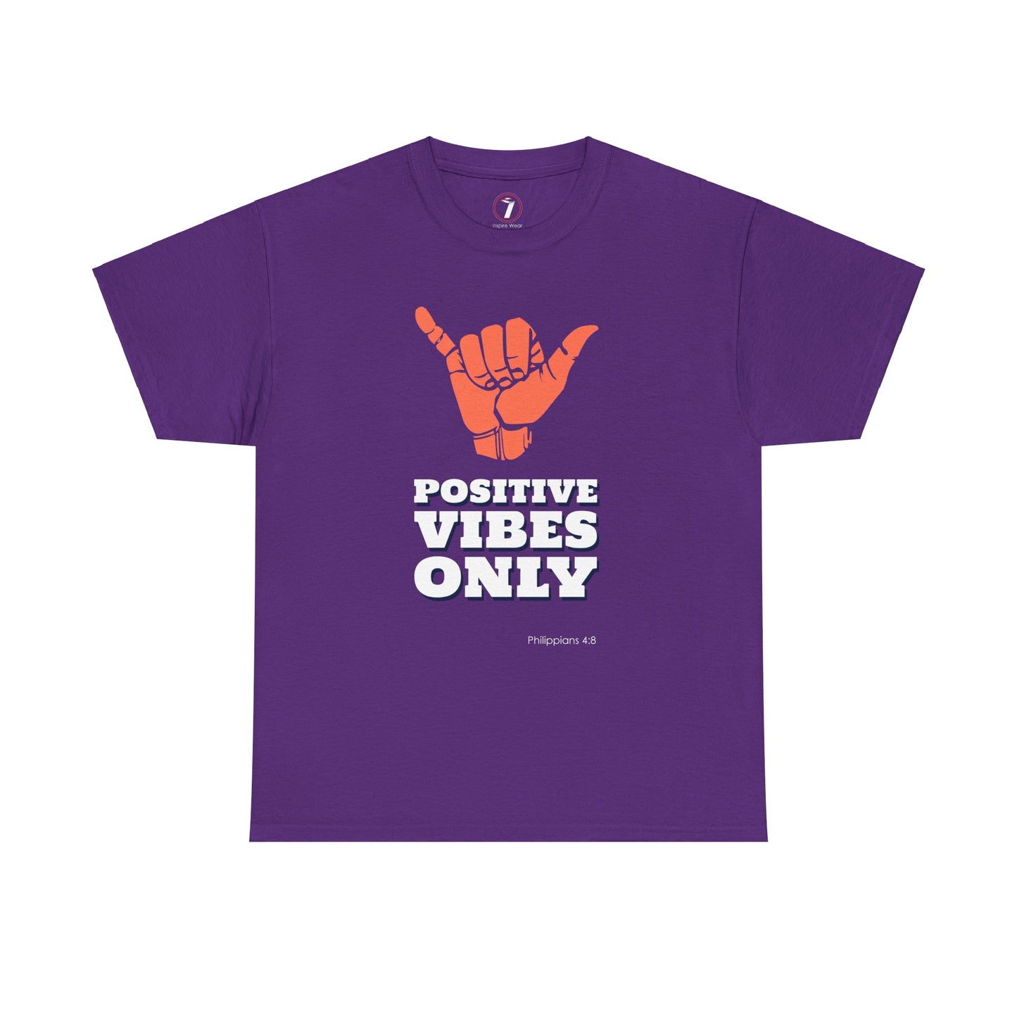 Positive Vibes Unisex Heavy Cotton Tee