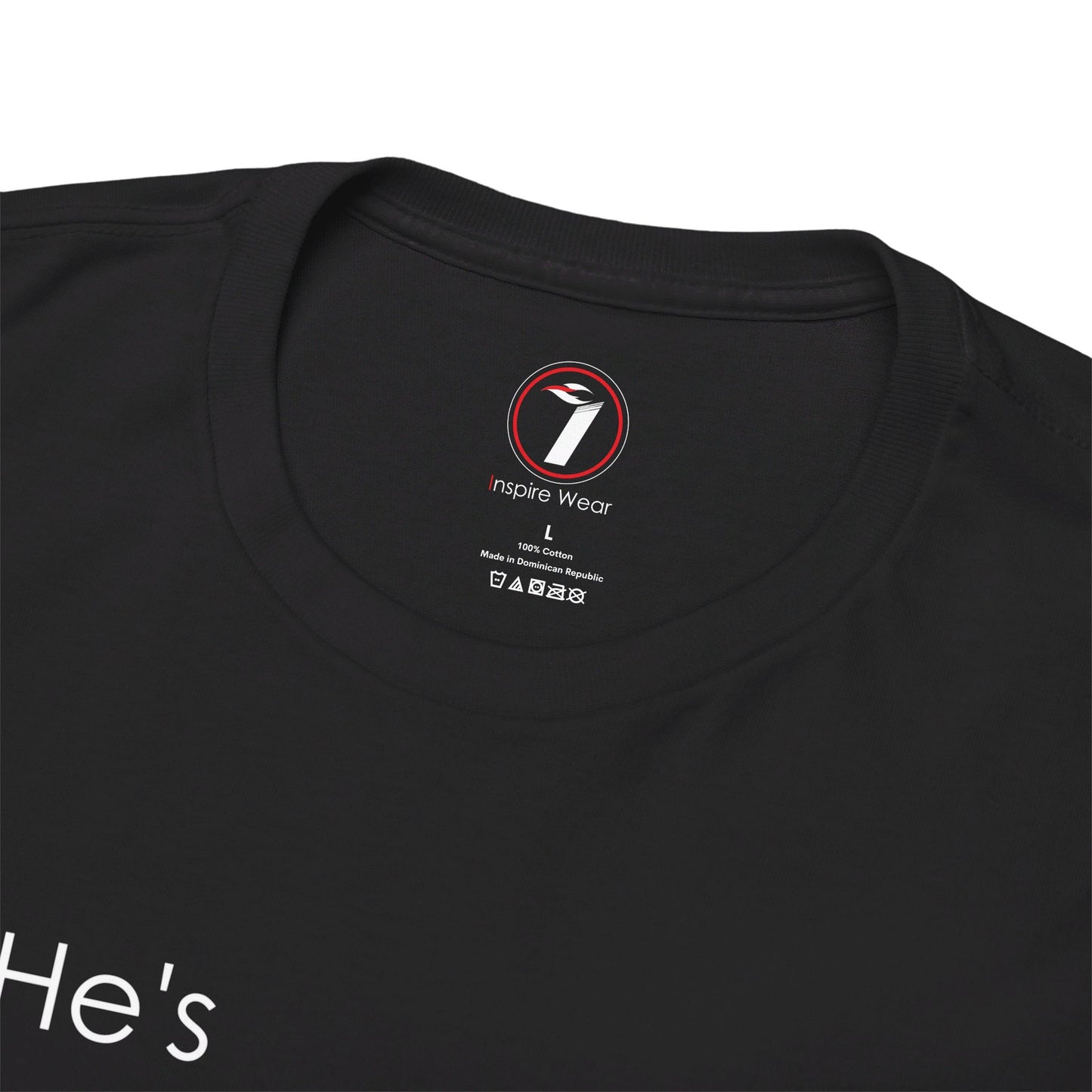 He's Righteous Unisex Heavy Cotton Tee