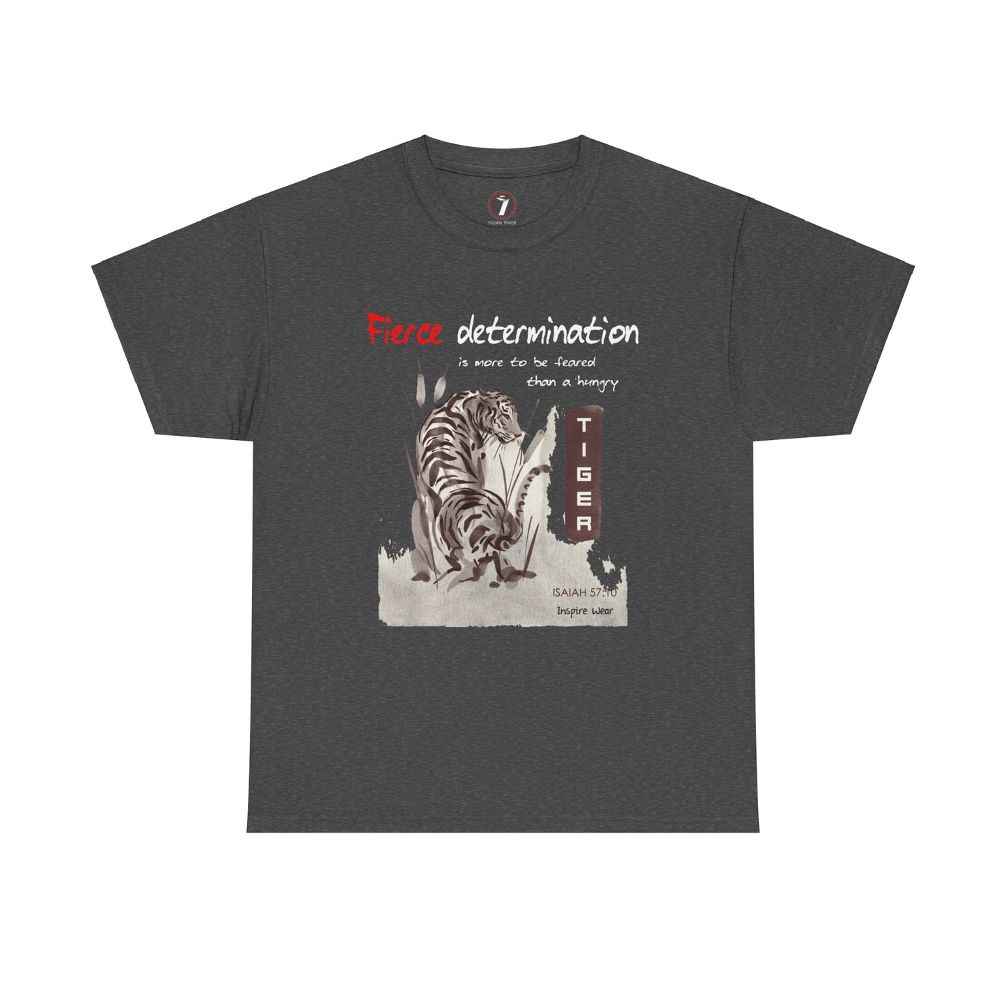 Fierce Determination Unisex Heavy Cotton Tee