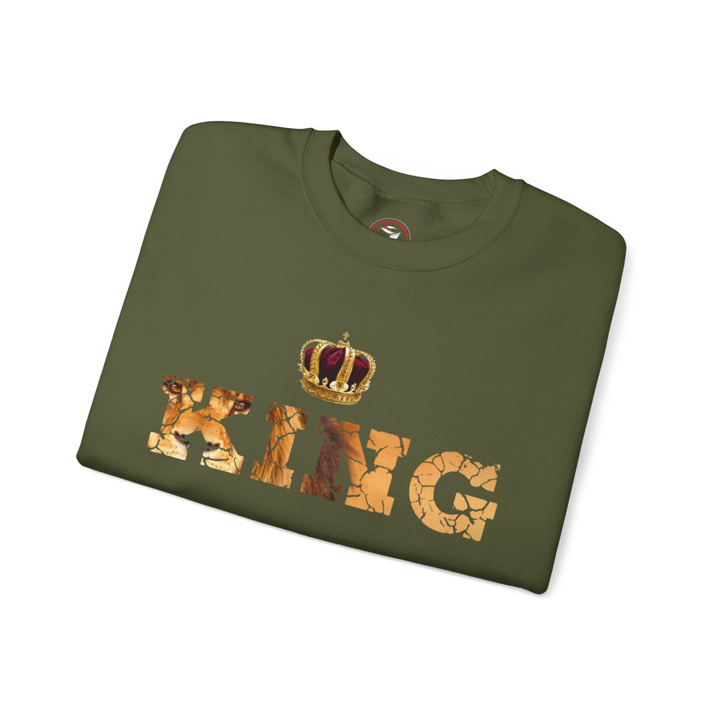 I Am King Unisex Heavy Blend™ Crewneck Sweatshirt