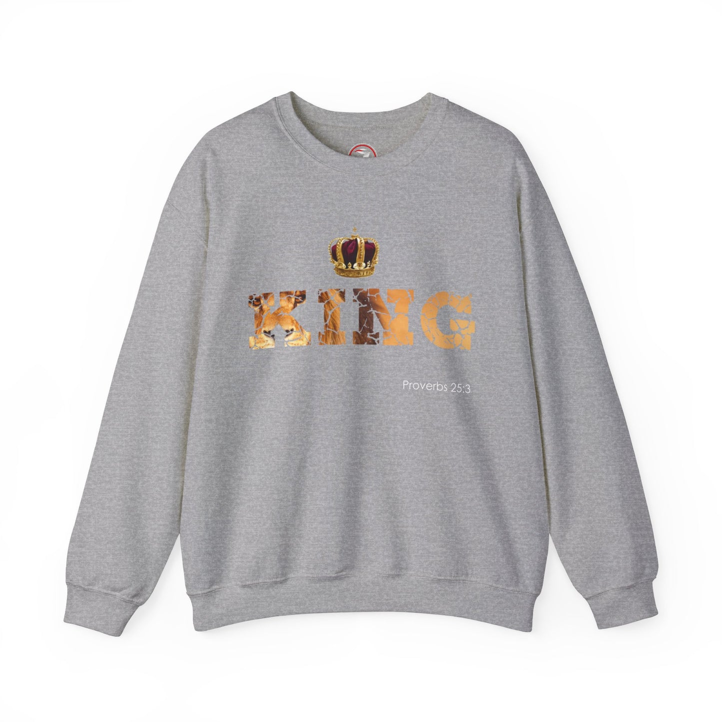 I Am King Unisex Heavy Blend™ Crewneck Sweatshirt