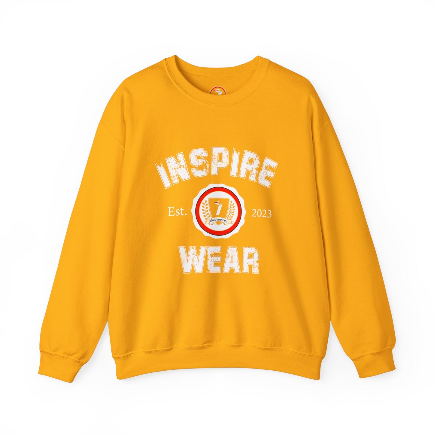 Inspire Wear Crested Unisex Heavy Blend™ Crewneck Sweatshirt