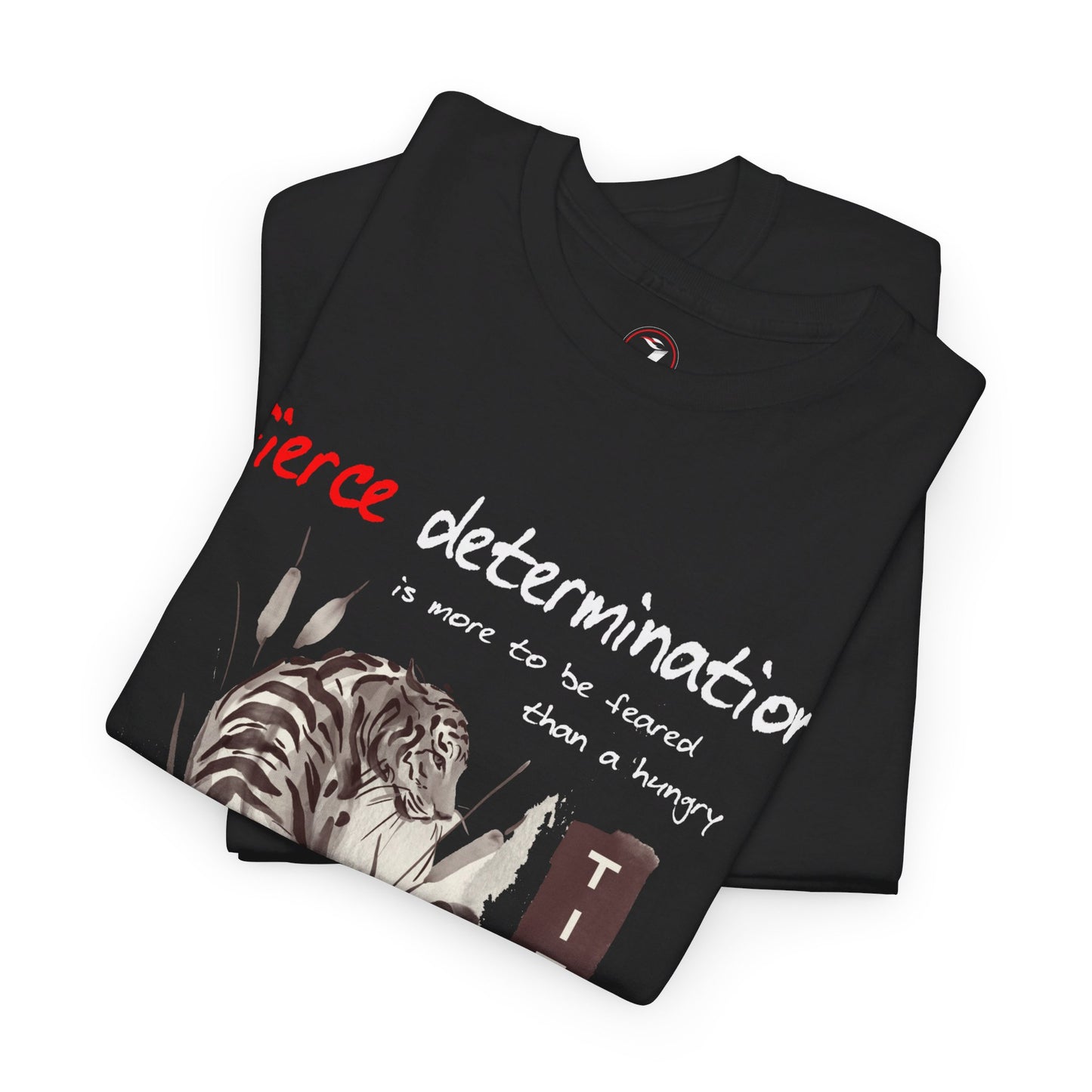 Fierce Determination Unisex Heavy Cotton Tee