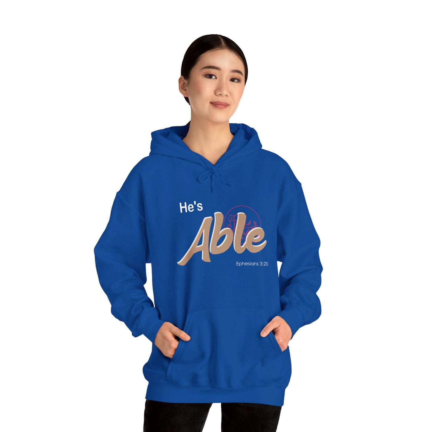 He's Able Unisex Heavy Blend™ Hooded Sweatshirt
