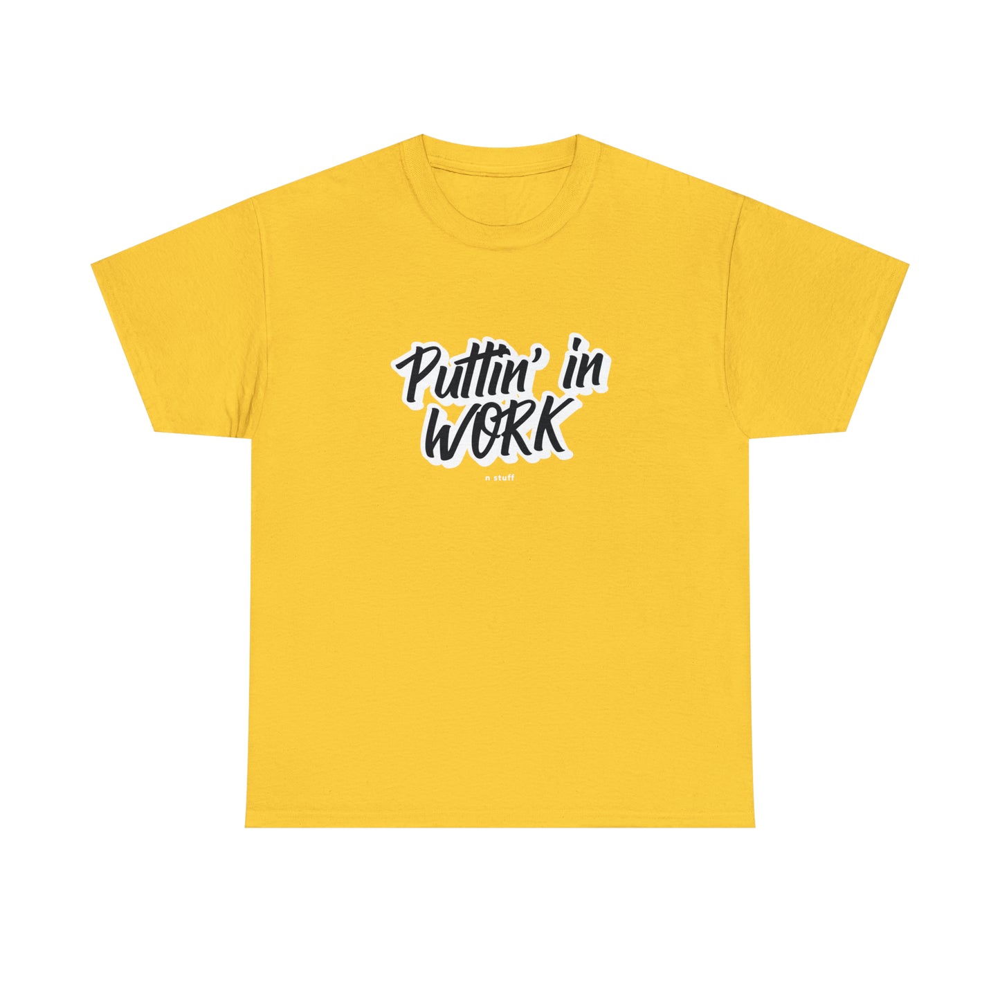 Puttin' in Work Unisex Heavy Cotton Tee