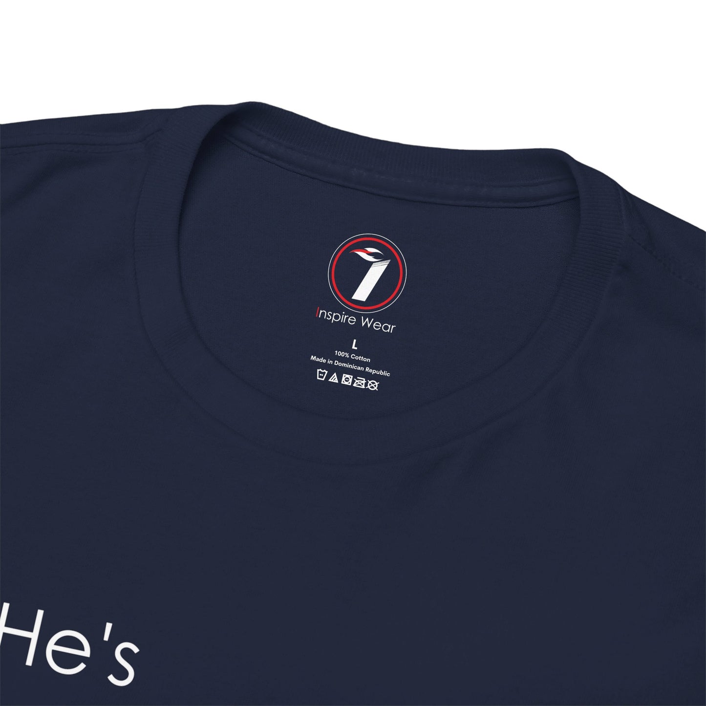 He's Righteous Unisex Heavy Cotton Tee