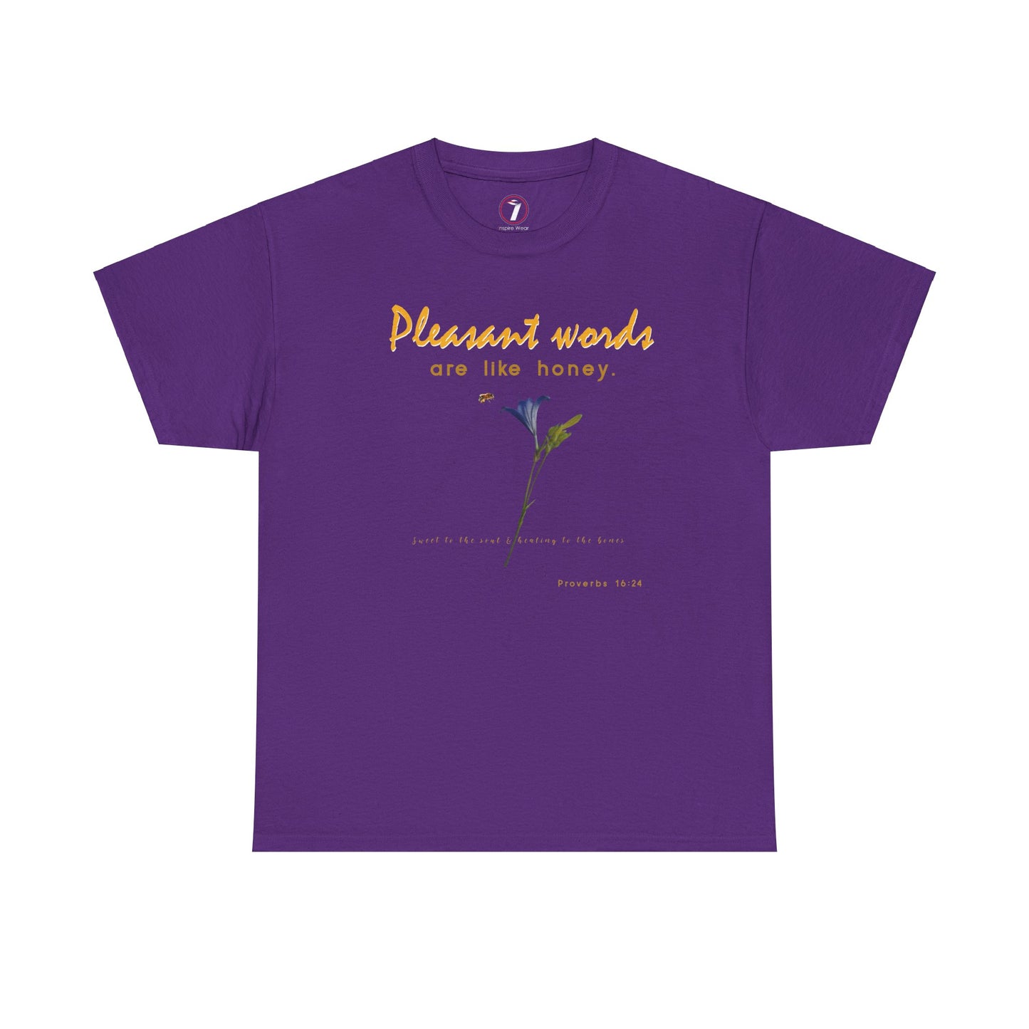 Pleasant Words Unisex Heavy Cotton Tee