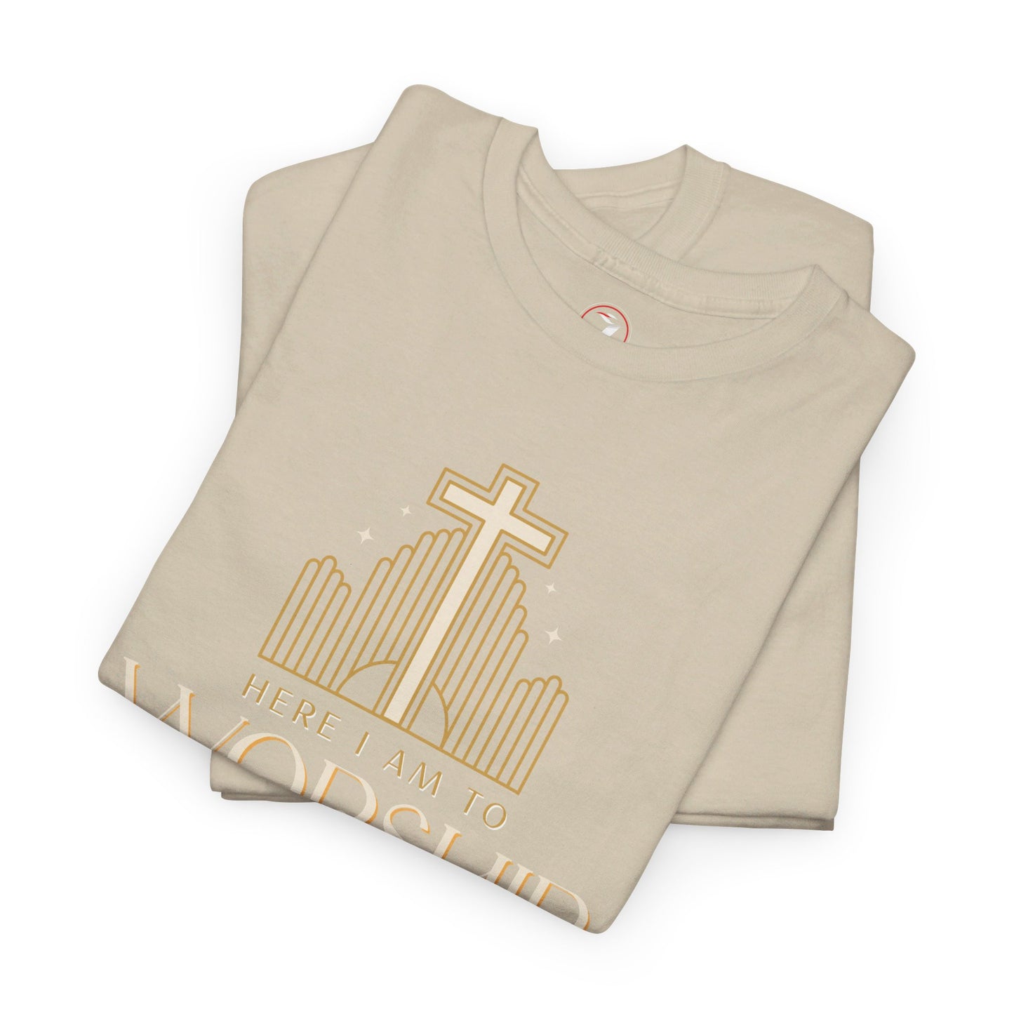 Here I am to Worship Unisex Heavy Cotton Tee