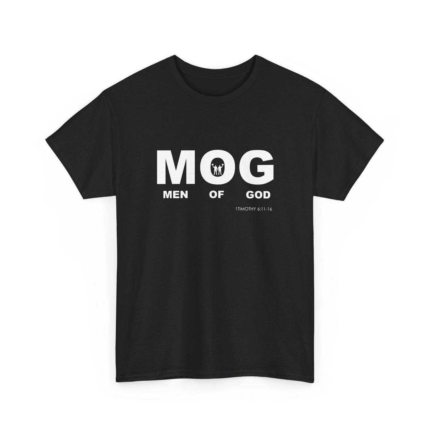 "MOG" Men of God Faith Based Graphic T-Shirt - Unisex Heavy Cotton Tee