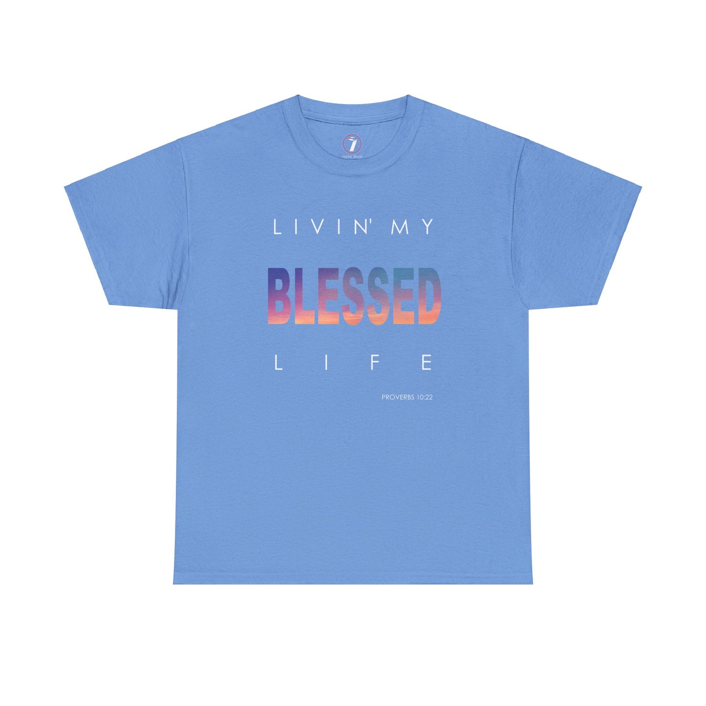 Livin' My Blessed Life Unisex Heavy Cotton Tee