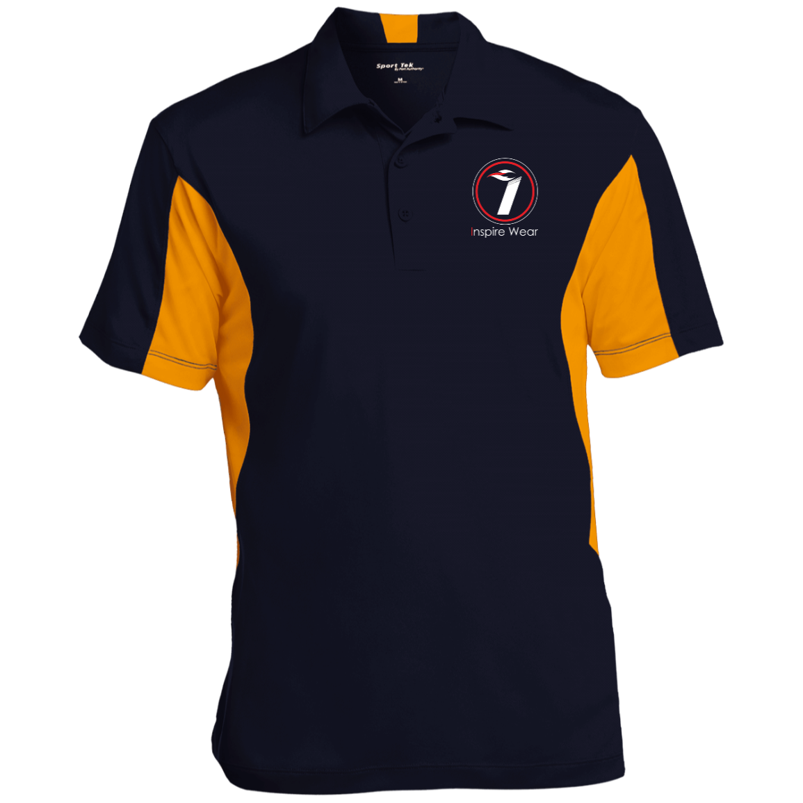 I Wear logo complete ST655 Men's Colorblock Performance Polo