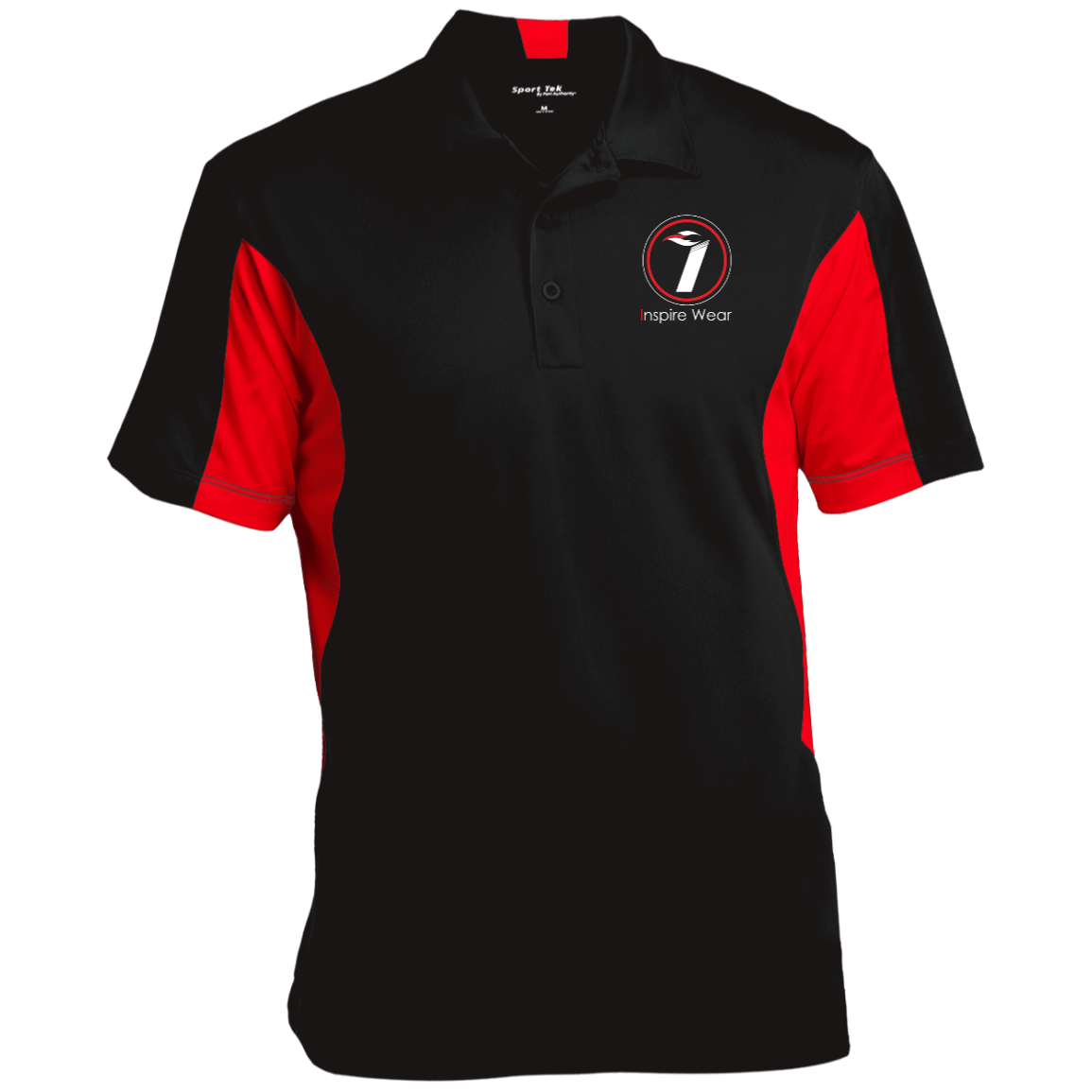 I Wear logo complete ST655 Men's Colorblock Performance Polo
