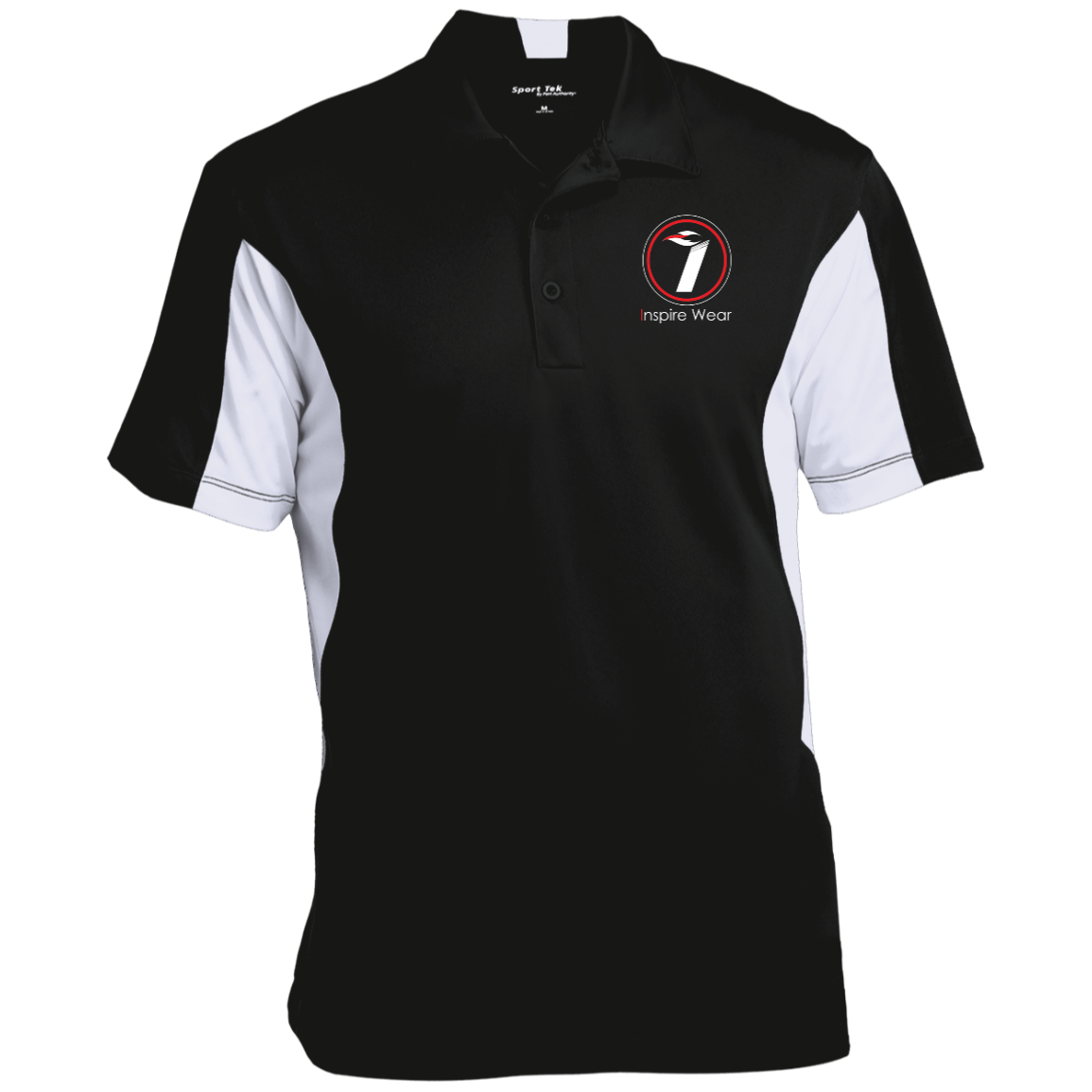 I Wear logo complete ST655 Men's Colorblock Performance Polo