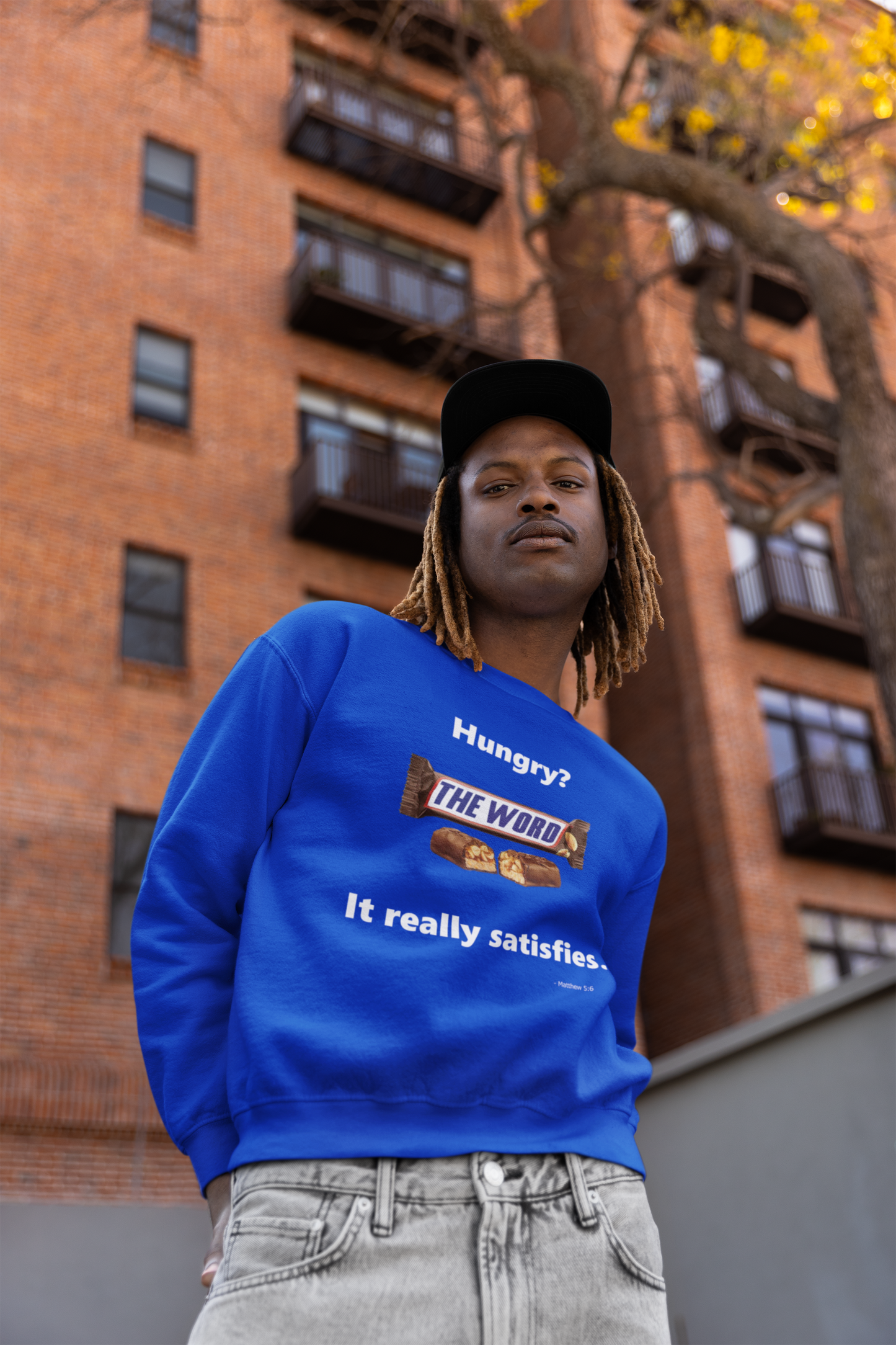 Hungry for the Word Unisex Heavy Blend™ Crewneck Sweatshirt