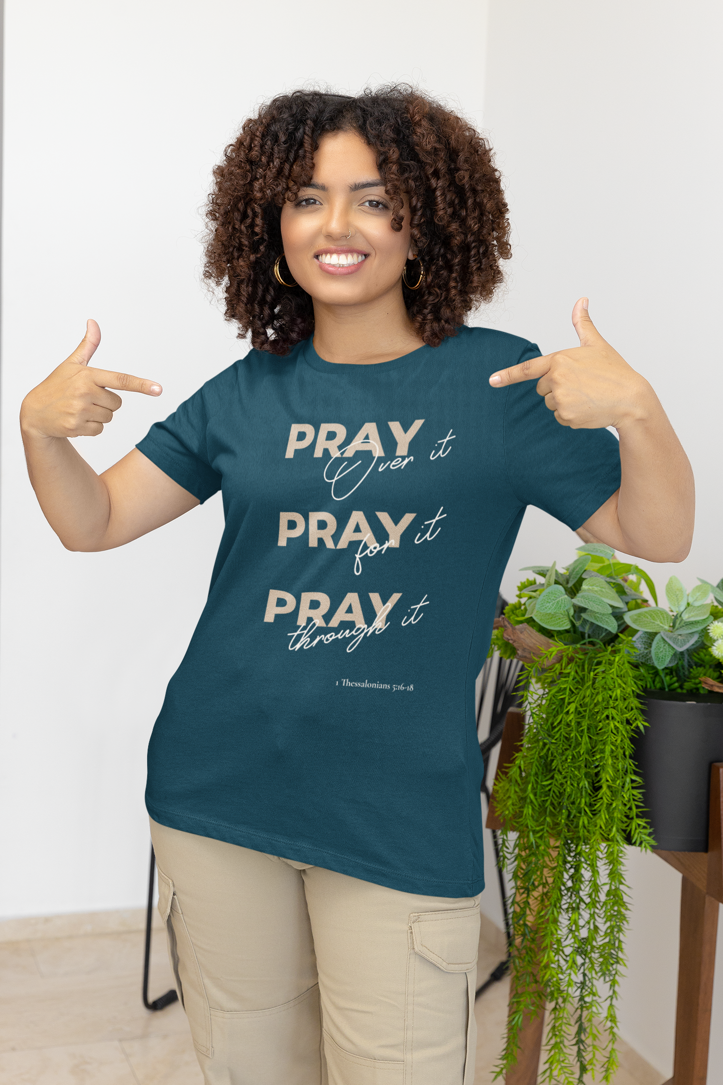 Pray Pray Pray Unisex Heavy Cotton Tee