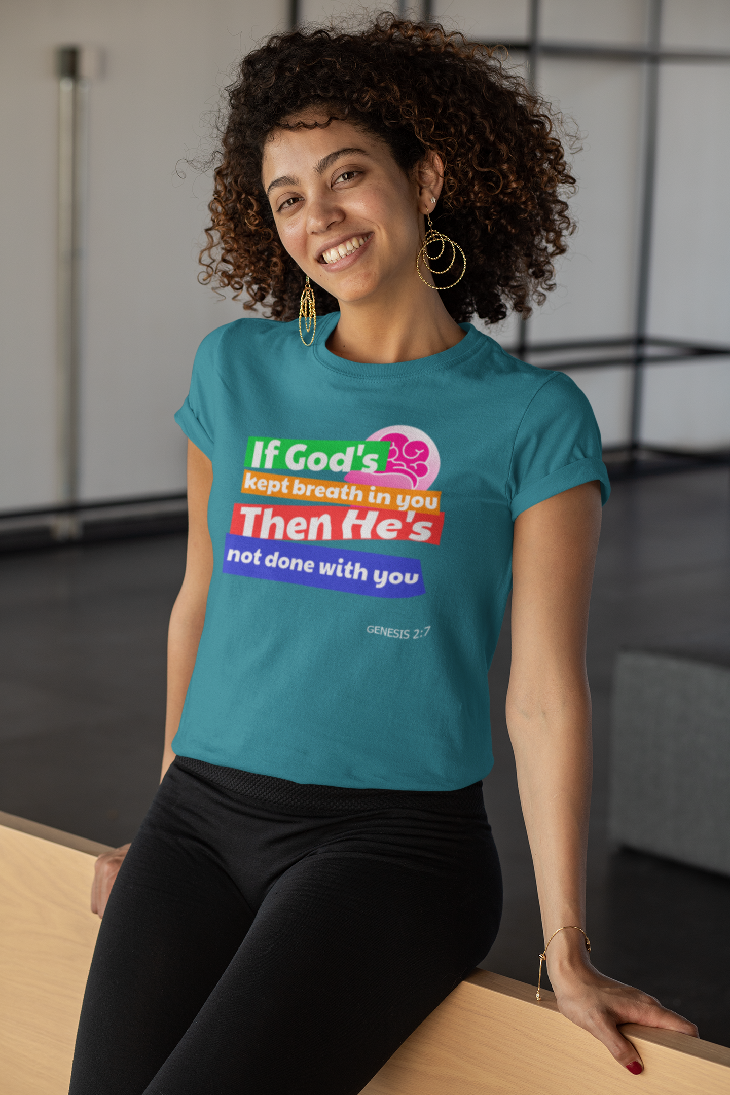God's Breath Unisex Heavy Cotton Tee