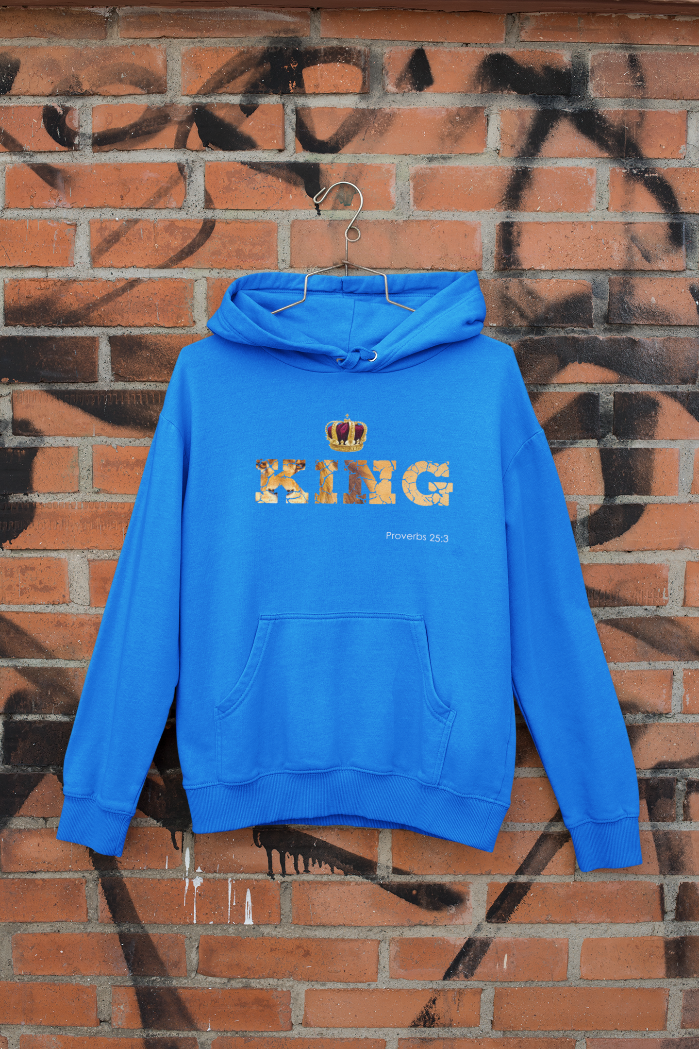 I Am King Unisex Heavy Blend™ Hooded Sweatshirt