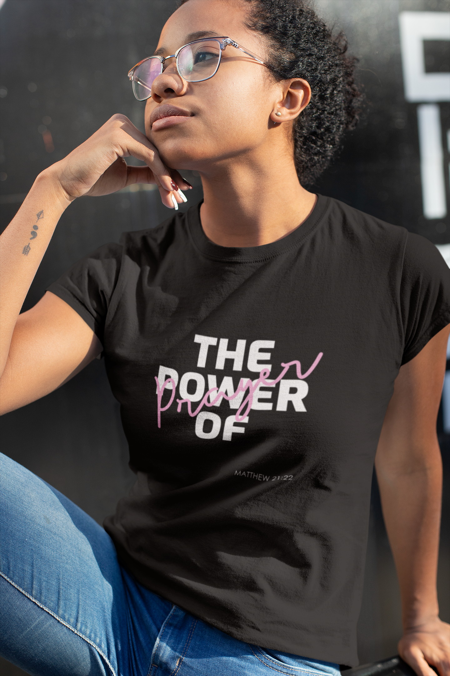 The Power of Prayer Unisex Heavy Cotton Tee