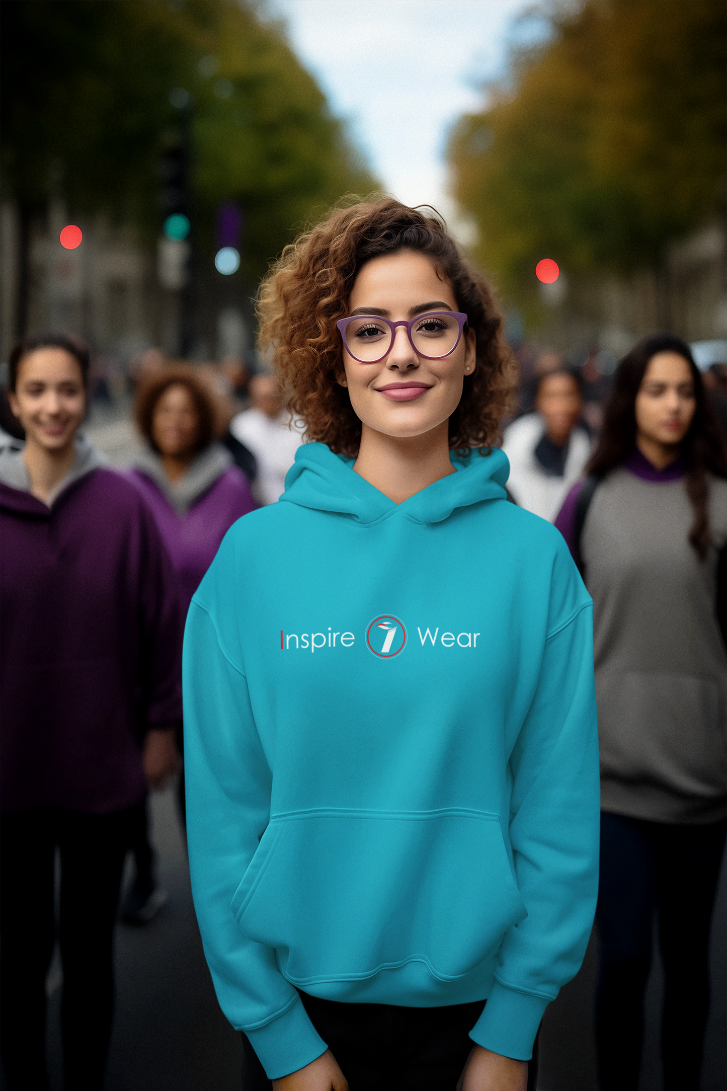 Inspire Wear Logo Unisex Heavy Blend™ Hooded Sweatshirt