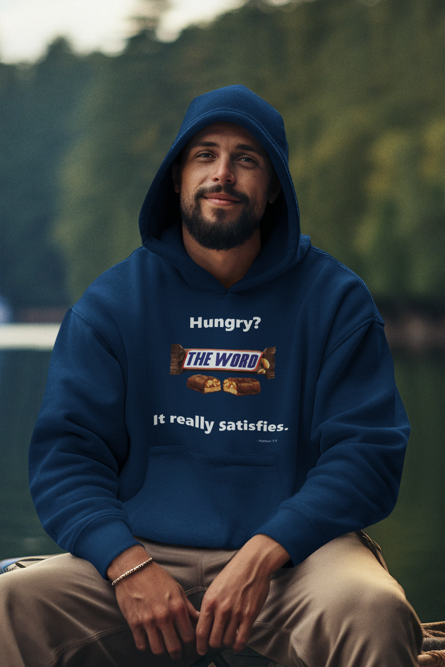 Hungry for the Word Unisex Heavy Blend™ Hooded Sweatshirt