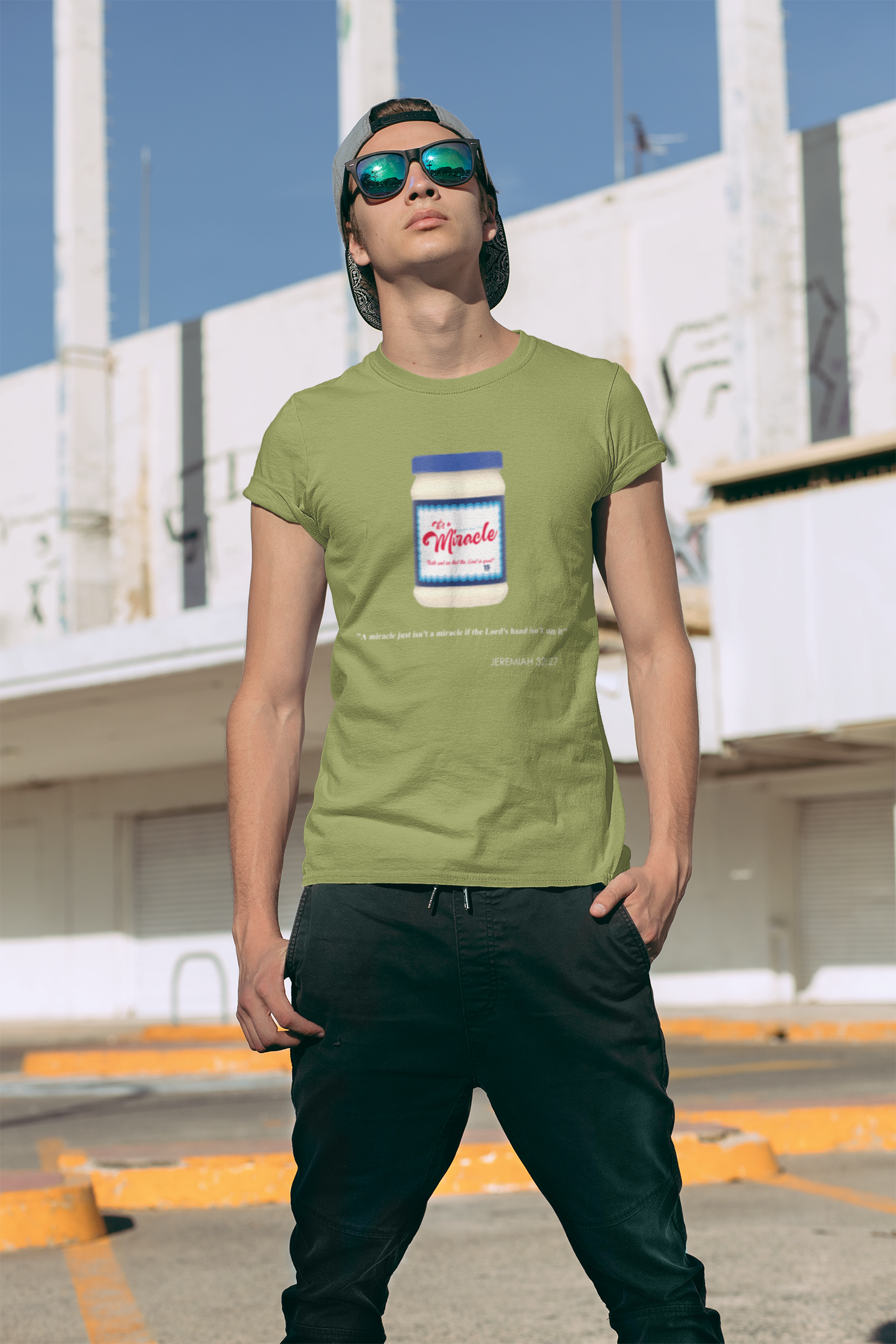 It's a Miracle Inspirational Unisex Heavy Cotton Tee