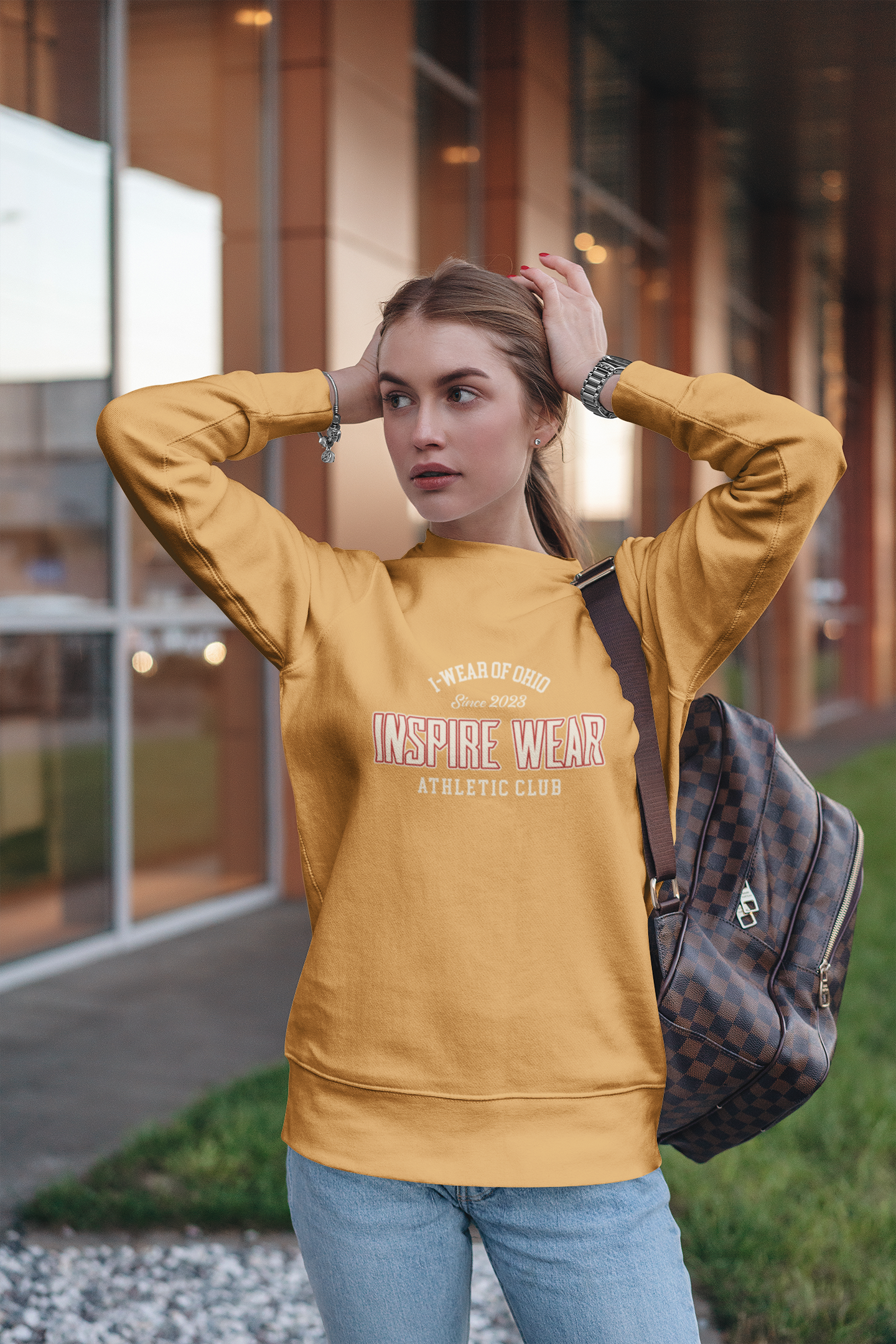 Inspire Wear Athletic Club Unisex Heavy Blend™ Crewneck Sweatshirt