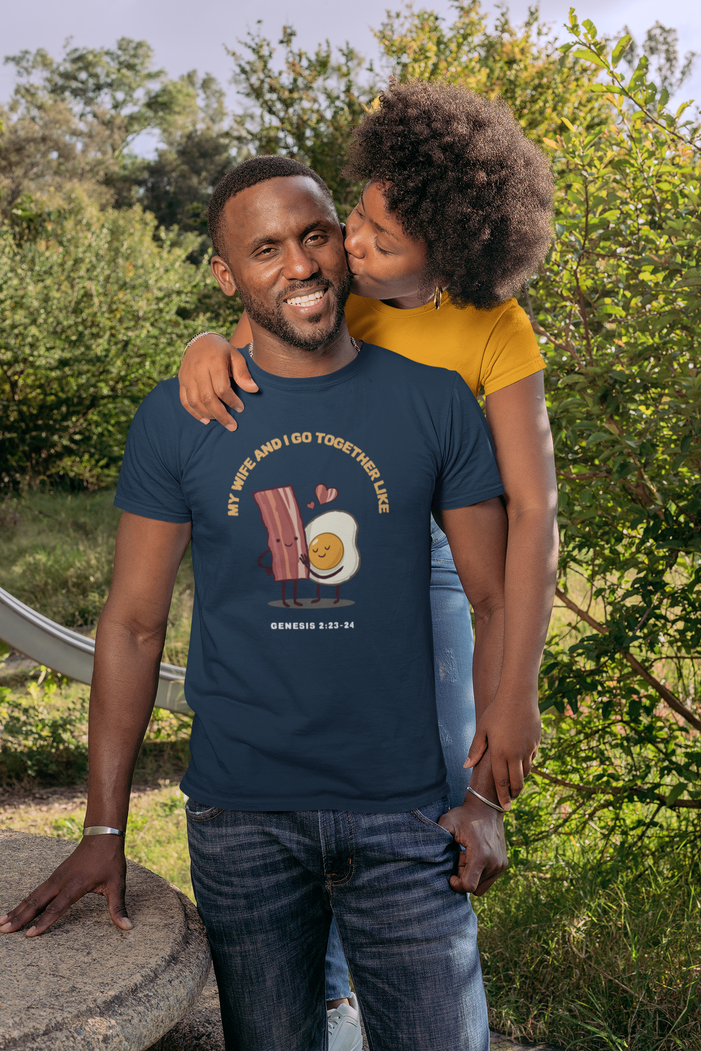 Two Becomes One Unisex Tee Casual Wear