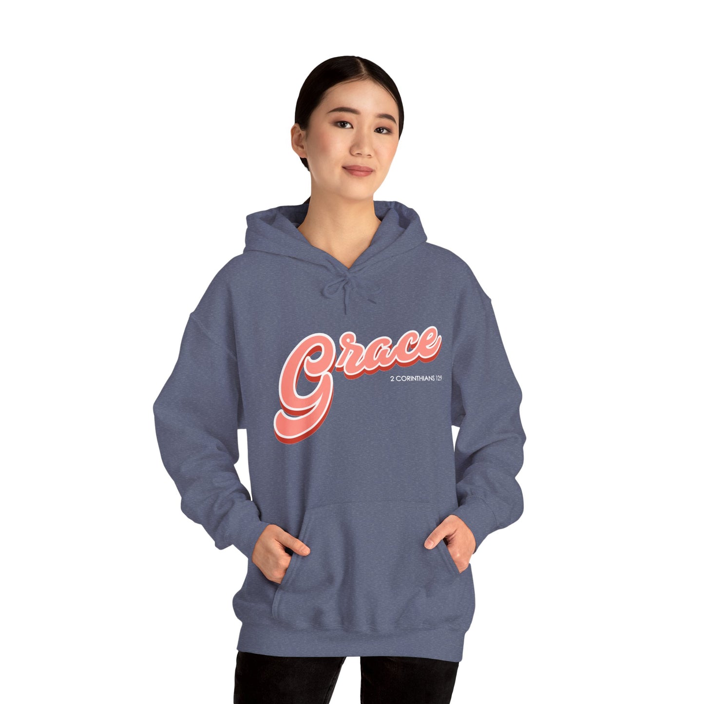 "Grace" Inspirational Pullover Hoodie