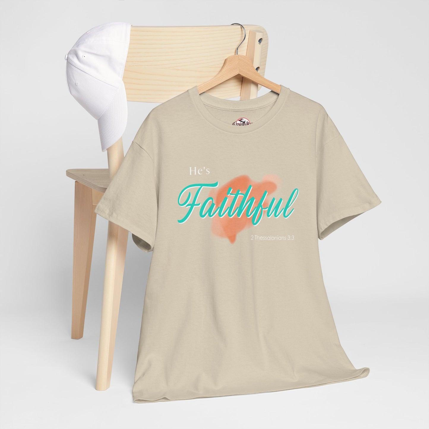 "He’s Faithful" Inspirational Women's T-Shirt