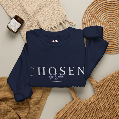 "Chosen by God" Inspirational Crewneck Sweatshirt