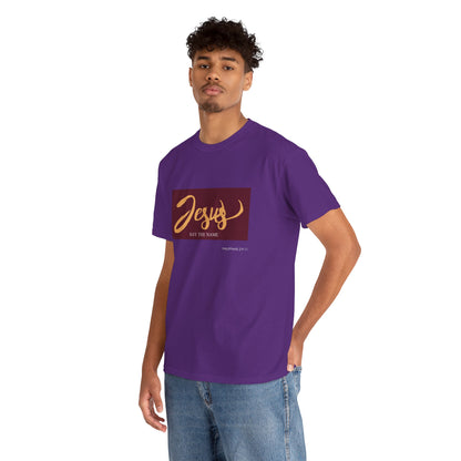 "Say The Name" of Jesus Unisex Graphic T-Shirt