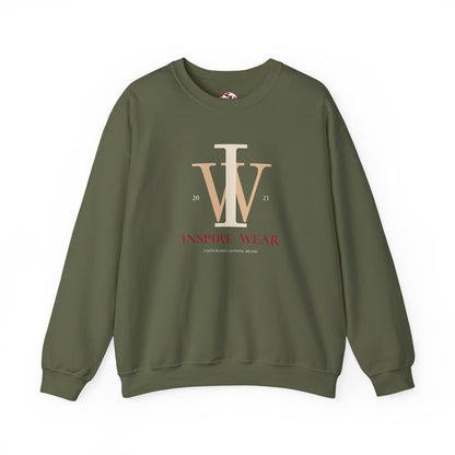 Inspire Wear IW Monogram Logo Crewneck Sweatshirt