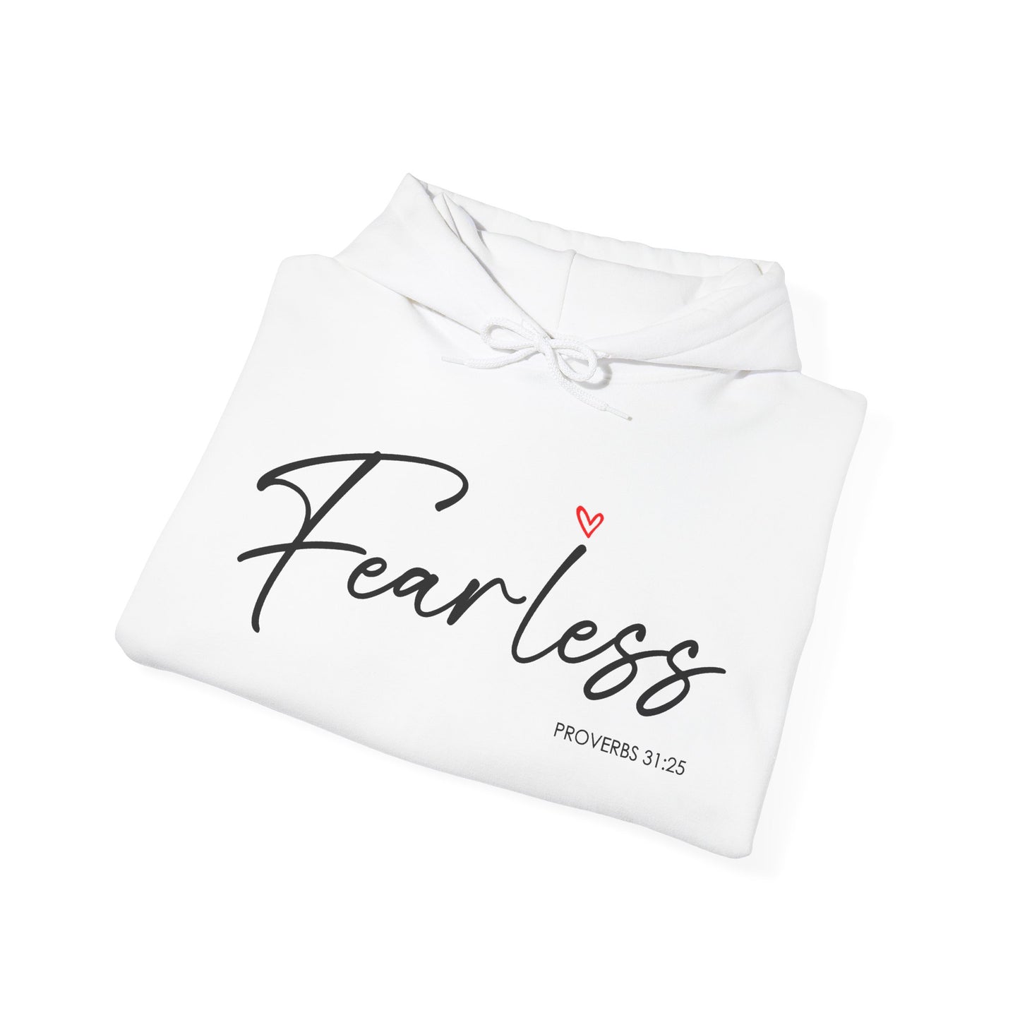 "Fearless" Inspirational Pullover Sweatshirt