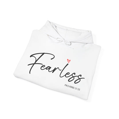 "Fearless" Inspirational Pullover Sweatshirt