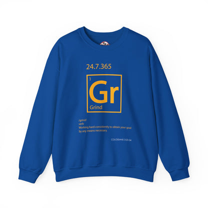 Grind 24/7/365 Motivational Element Crewneck Sweatshirt