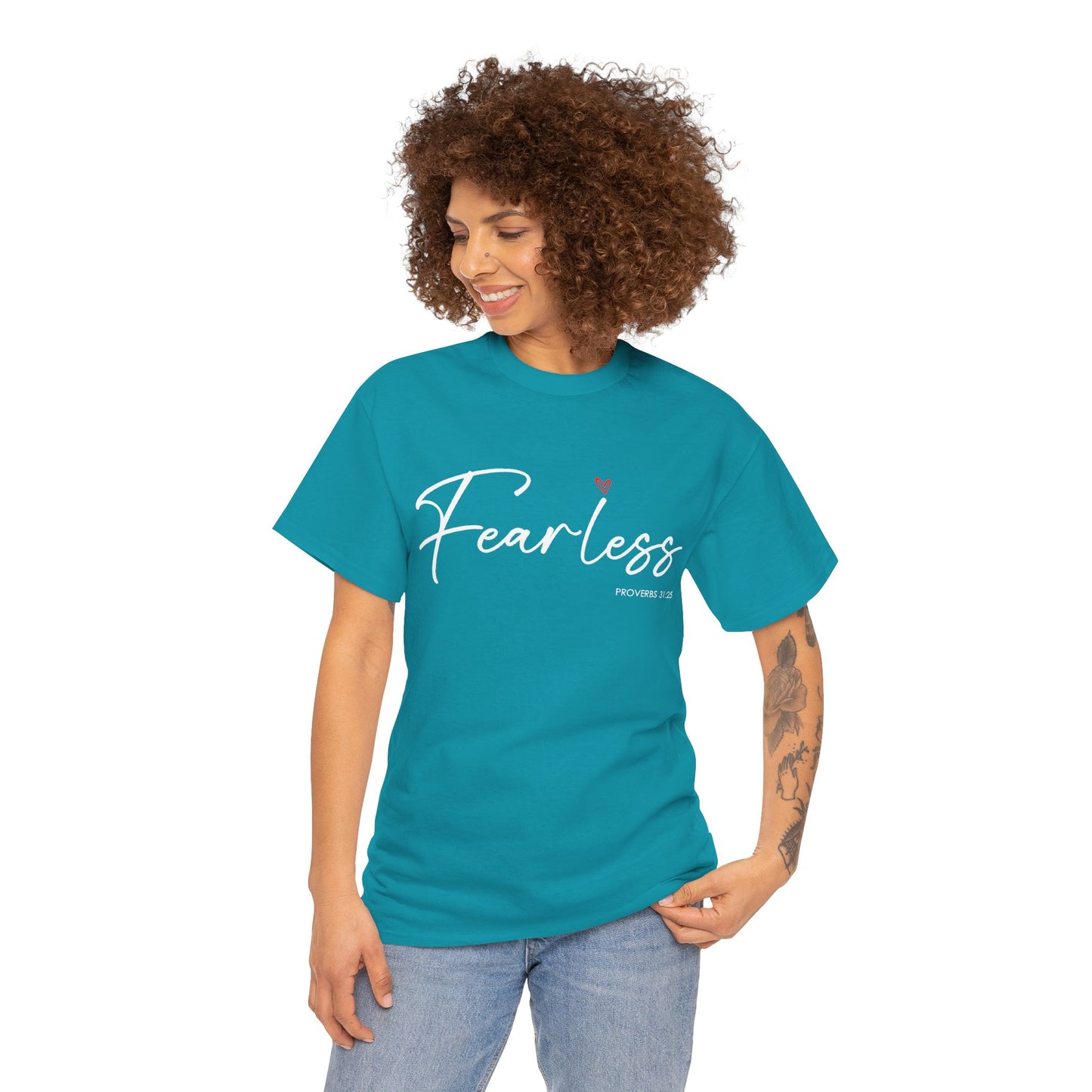 "Fearless" Inspirational Graphic T-Shirt
