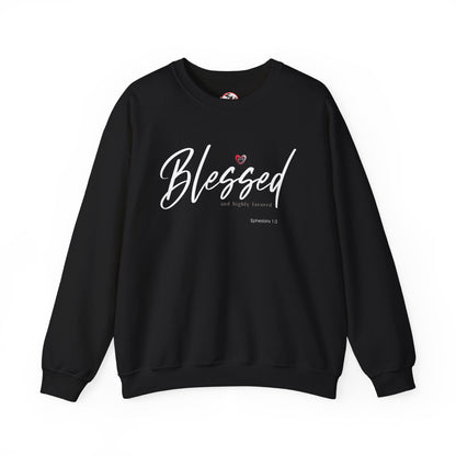 "Blessed" Women's Inspirational Crewneck Sweatshirt