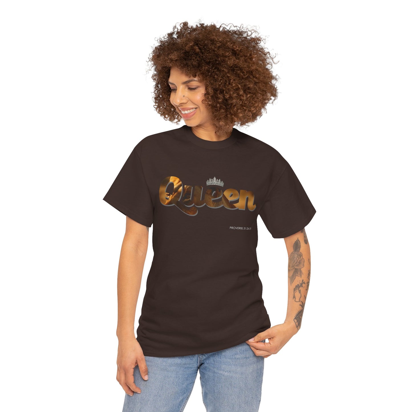 "Queen" Women's Inspirational Graphic Tee