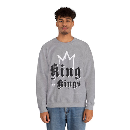 "King of Kings" Inspirational Crewneck Sweatshirt