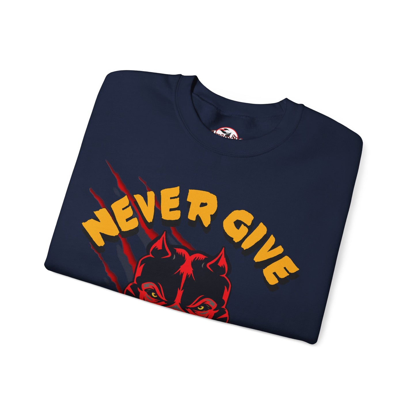 "Never Give Up" Crewneck Sweatshirt